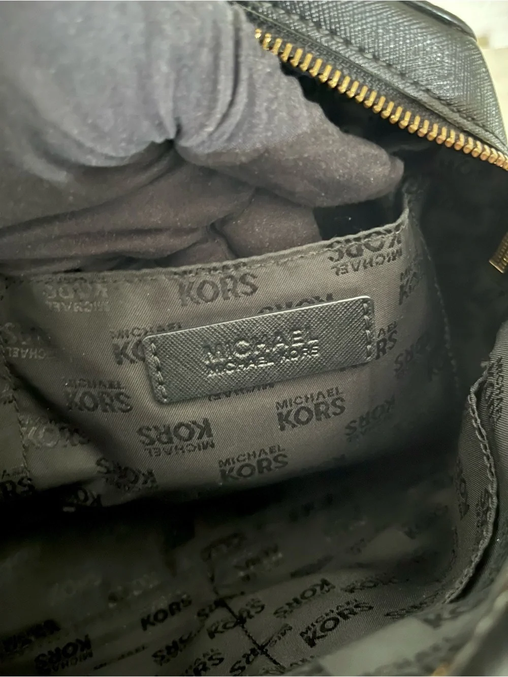Michael Kors structured dome